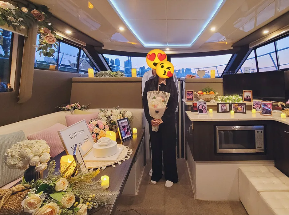 요트프로포즈 잠실 프리미엄 한강 요트 프로포즈 7
