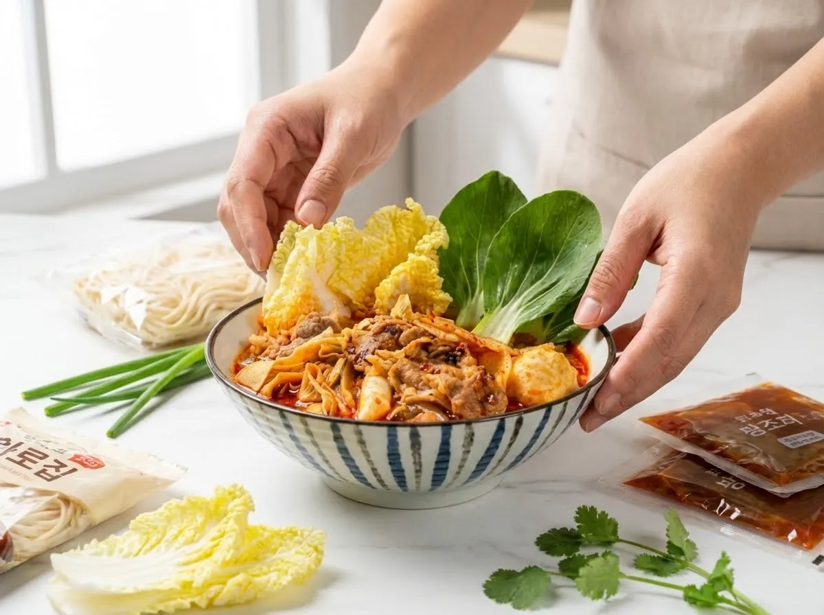 밀키트랜드 1키로 더진한 사천 마라탕 밀키트 홈파티 집들이음식 2인분 1kg 5