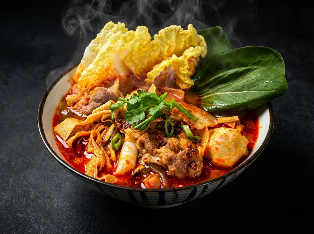 밀키트랜드 1키로 더진한 사천 마라탕 밀키트 홈파티 집들이음식 2인분 1kg 4
