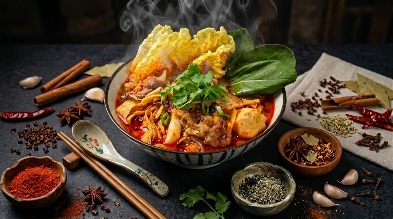 밀키트랜드 1키로 더진한 사천 마라탕 밀키트 홈파티 집들이음식 2인분 1kg 8