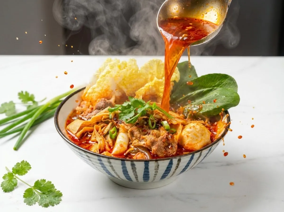 밀키트랜드 1키로 더진한 사천 마라탕 밀키트 홈파티 집들이음식 2인분 1kg 6