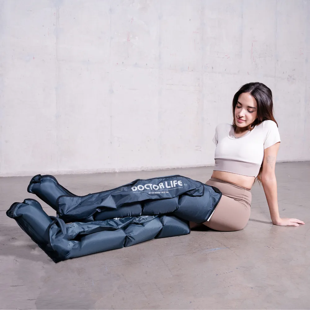 닥터라이프 국내산 의료기기 V7MAX 공기압 종아리 발 혈액순환 마사지기 본체+다리SET 2