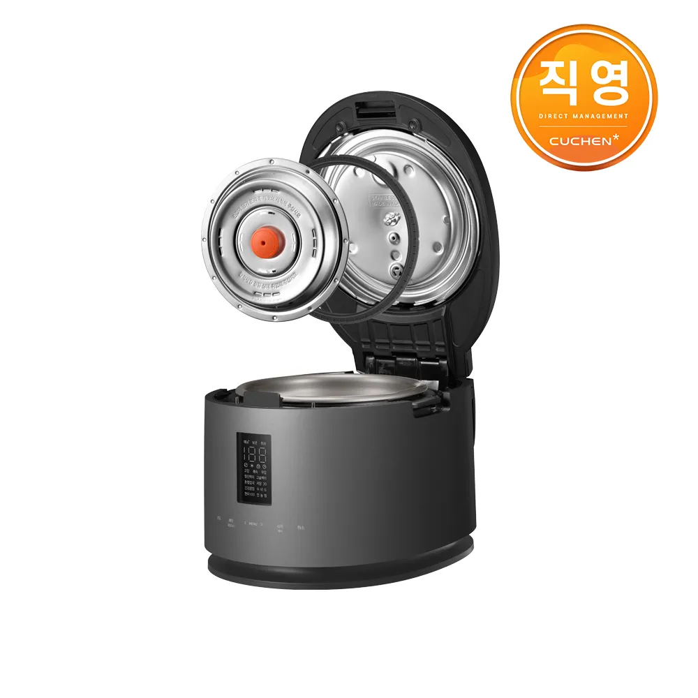 [10/12 ~ 25 패킹 증정+추가적립] 쿠첸 티탄 컬렉션 X 듀얼프레셔  6인용 IH압력밥솥 CRT-XPD0640TETS 7