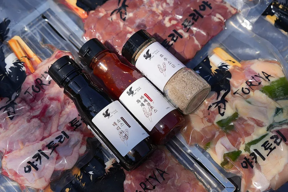 [야키토리 토리야] 닭꼬치 염통 파닭 츠쿠네 모듬 캠핑음식 요리 숯불 구이 메뉴 4