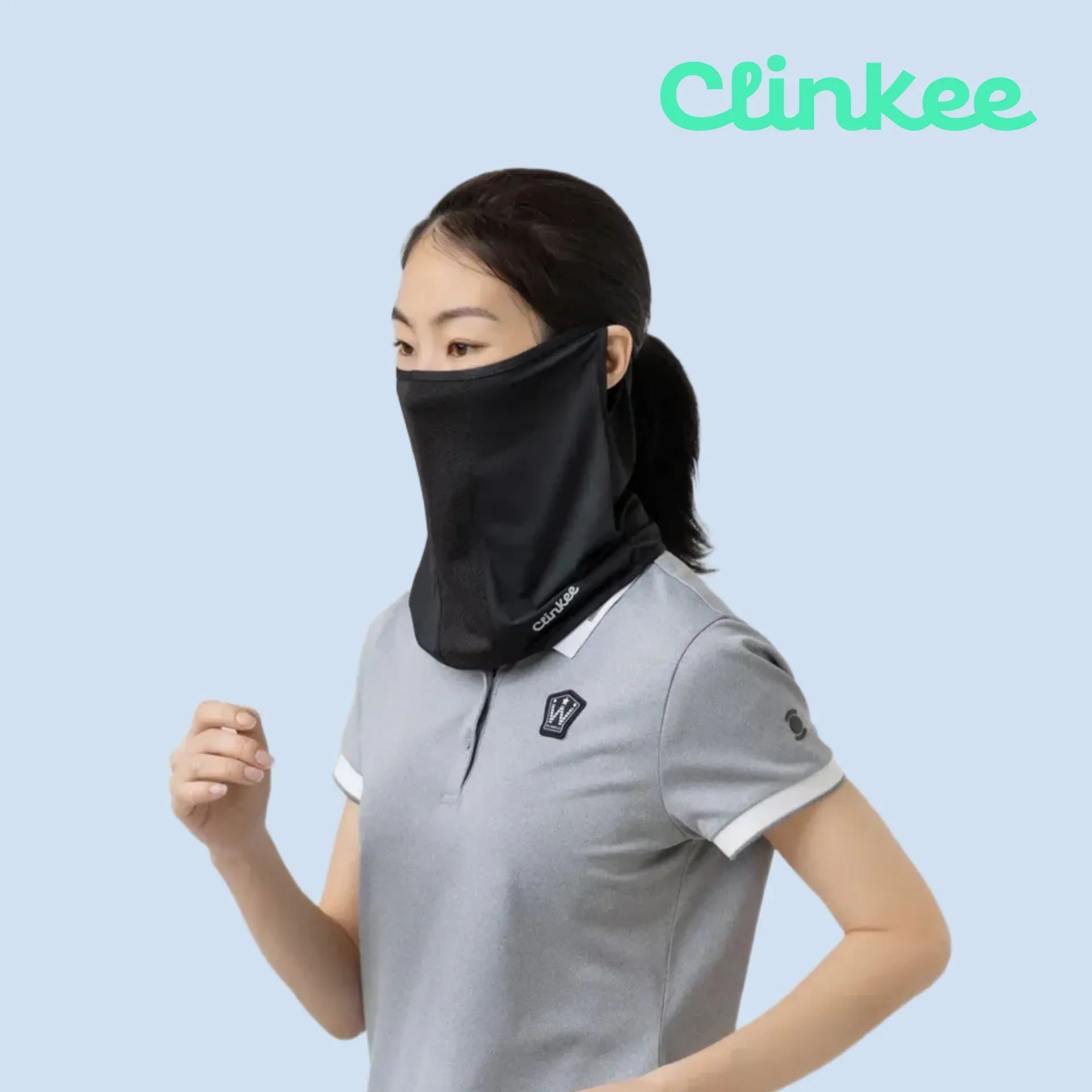 크링키 UV자외선차단마스크 쿨 냉감 안면 페이스 얼굴햇빛가리개 골프마스크 러닝 자전거 10