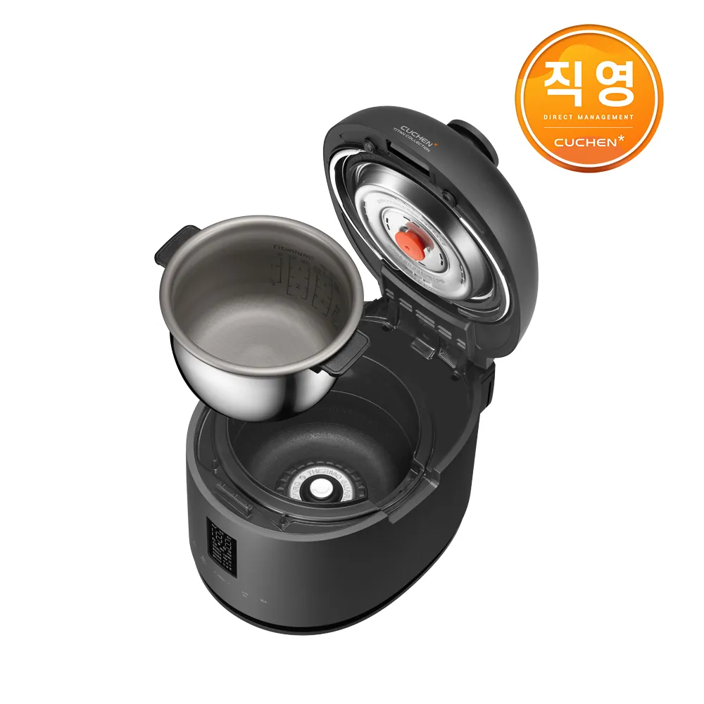 [10/12 ~ 25 패킹 증정+추가적립] 쿠첸 티탄 컬렉션 X 듀얼프레셔  6인용 IH압력밥솥 CRT-XPD0640TETS 9